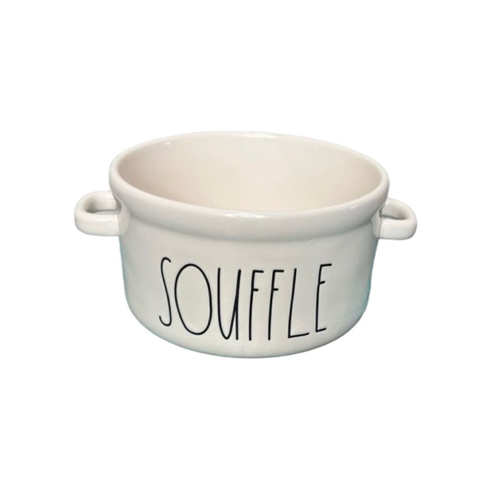 Rae Dunn Soufflé Pan Farmhouse Rustic Minimalist Decor